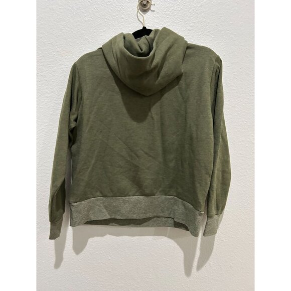 NWT Alpine Design Women L Fleece Hoodie Medium Olive Haze Heather - Picture 2 of 3